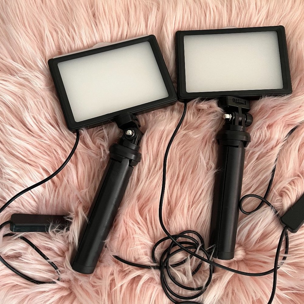 Neewer Dimmable 5600K USB LED Video Light 2-Pack